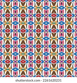 Abstract ethnic rug ornamental seamless pattern.Perfect for fashion, textile design, cute themed fabric, on wall paper, wrapping paper and home decor.