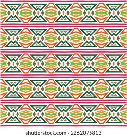 Resumen de alfombras étnicas ornamentales sin costura. Perfecto para la moda, el diseño textil, la tela con una temática tierna, sobre papel de pared, papel envolvente y decoración doméstica.