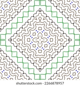 Abstract ethnic rug ornamental seamless pattern.Perfect for fashion, textile design, cute themed fabric, on wall paper, wrapping paper and home decor.
