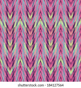 abstract ethnic seamless fabric pattern