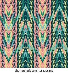 abstract ethnic seamless fabric pattern 