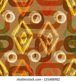 abstract ethnic seamless pattern.