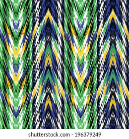 Abstract ethnic seamless  pattern