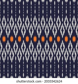 Abstract ethnic seamless pattern ornamental. Festive colorful background design, Folk print. ikat pattern