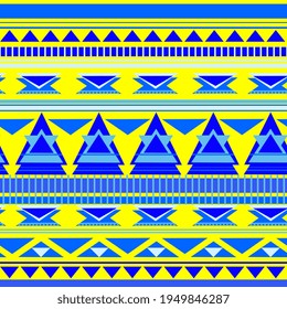 patrón abstracto étnico sin fisuras. Patrones tribales africanos, mexicanos.