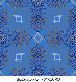 Abstract ethnic seamless pattern. Tribal art print. Background texture, wallpaper, wrapping