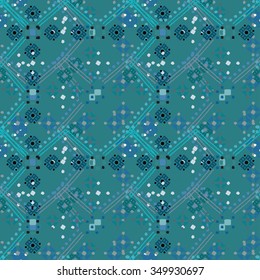 Abstract ethnic seamless pattern. Tribal art print. Background texture, wallpaper, wrapping