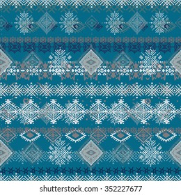 Abstract ethnic seamless pattern. Tribal art print. Background texture, wallpaper, wrapping