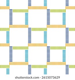 Abstract ethnic seamless pattern in tribal.Colorful line modern design Moroccan
,Mexican,African, mediterranean style.Aztec geometric fabric folk art background.Colorful moroccan design for decorate
