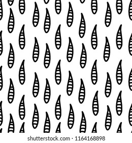 Abstract Ethnic Seamless Patterns Black and White Monochrome Pack