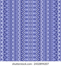 Patrón de rayas étnicas abstractas, fondo de vector ornamental. Patrón sin fisuras