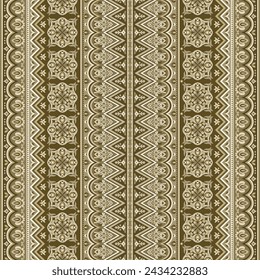 Patrón de rayas étnicas abstractas, fondo de vector ornamental. Patrón sin fisuras