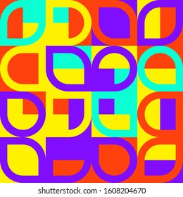 Abstract ethnic style for print design. Colorful background. Abstract pattern. Ethnic ornament. Modern design. Vector illustration. Wallpaper pattern. Retro card. Colorful retro, beautiful decoration.
