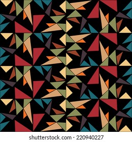 abstract ethnic style tile background