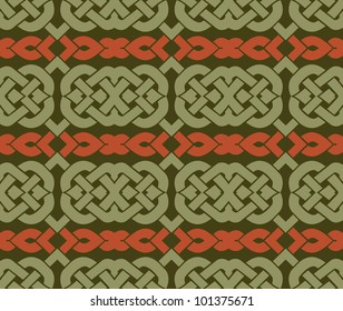 abstract ethnic vector seamless background. Vector illustration