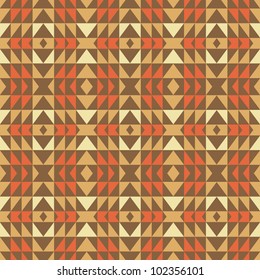 abstract ethnic vector seamless background. Vector illustration