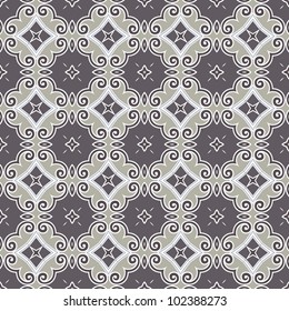 abstract ethnic vector seamless background. Vector illustration