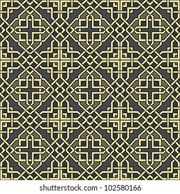 abstract ethnic vector seamless background. Vector illustration