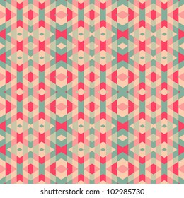 abstract ethnic vector seamless background. Vector illustration