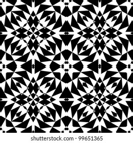 abstract ethnic vector seamless background. Colorful vector illustration
