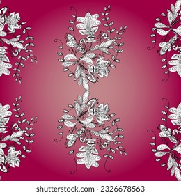 Abstract ethnic vector seamless pattern. Tribal art boho print, vintage flower background. Background texture, wallpaper, floral theme in pleasant colors.