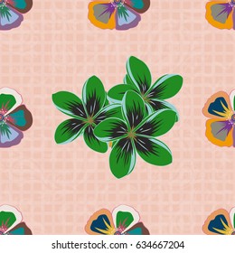 Abstract ethnic vector seamless pattern. Tribal art boho print, vintage flower background. Background texture, wallpaper, floral theme.