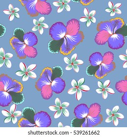 Abstract ethnic vector. Tribal art boho print, vintage red, green and violet flower background. Background texture, wallpaper, floral theme.