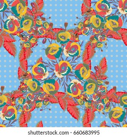 Abstract ethnic vector. Tribal art boho print, vintage flower background. Background texture, wallpaper, floral theme.