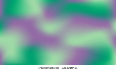 Abstract eucalyptus purple cyan aquamarine blurred canvas. Azure blue green mint violet colors art background. Colorful succulent plants vibe wallpaper. Mockup for advertisement, social media