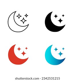 Abstract Evening Silhouette Illustration, can be used for business designs, presentation designs or any suitable designs.