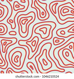 Abstract exotic fashion seamless pattern. Ethnic african natural wild background texture. Boho batic tie dye craft ornament. Seamless design for tile, print, swimwear. Vector background wallpaper