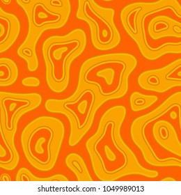 Abstract exotic fashion seamless pattern. Ethnic african natural wild background texture. Boho batic tie dye craft ornament. Seamless design for tile, print, swimwear. Vector background wallpaper