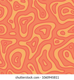 Abstract exotic fashion seamless pattern. Ethnic african natural wild background texture. Boho batic tie dye craft ornament. Seamless design for tile, print, swimwear. Vector background wallpaper