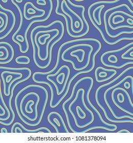 Abstract exotic fashion seamless pattern. Ethnic african natural wild background texture. Boho batic tie dye craft ornament. Seamless design for tile, print, swimwear. Vector background wallpaper