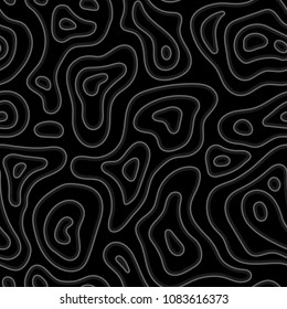 Abstract exotic fashion seamless pattern. Ethnic african natural wild background texture. Boho batic tie dye craft ornament. Seamless design for tile, print, swimwear. Vector background wallpaper