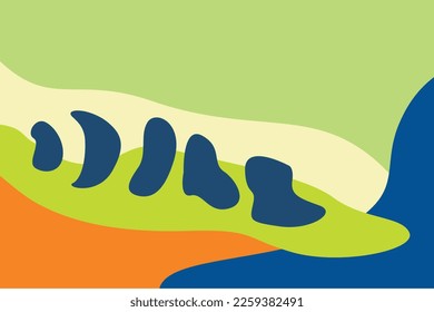 Abstract exotic frog skin background