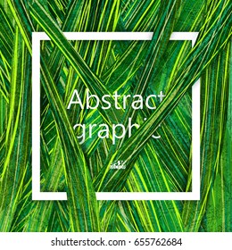 Abstract exotic tropical leaf background. Eps10 Vector illustration.