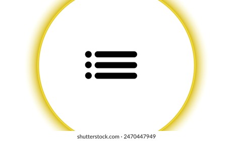 Abstraktes Erweitern-Menüsymbol, einfaches 3-Punkte-Navigationssymbol,