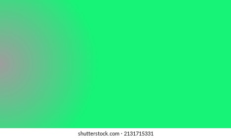 Abstract expansive green and blue blurred gradient background with light. Nature backdrop. Vector illustration. Ecology concept for your graphic design, banner or poster