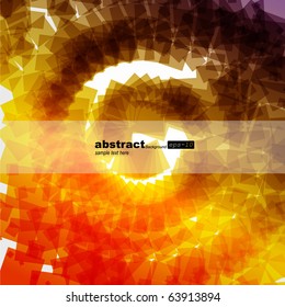 Abstract explore square mosaic vector background