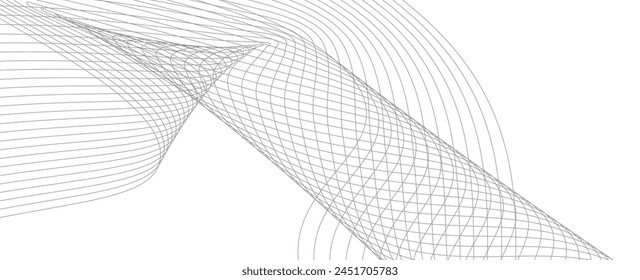 Abstract explosion background in gradient grey white color. Glare effect. Sunshine sparkle pattern. Vector illustration of a radial ray. Narrow beam. backdrops, posters, banners, covers.