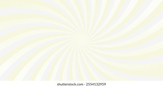 Abstract explosion background in gradient grey white color. Glare effect. Sunshine sparkle pattern. Vector illustration of a radial ray. Narrow beam. For backdrops, posters, banners, and covers.