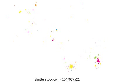 Abstract explosion. Ink spray in watercolour, cloud of ink isolated on white. Abstract banner paints. 