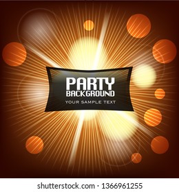 Abstract Explosion PARTY Background