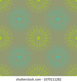 Abstract explosion pattern. Vintage color series. Minimal graphics