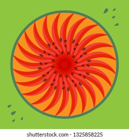 Abstract explosion radial lines background, vector illustration