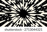 Abstract Explosion Splash Vector Background, Dynamic Black Ink Burst, Retro Liquid Shockwave Pattern for Poster, Branding, and Graphic Design