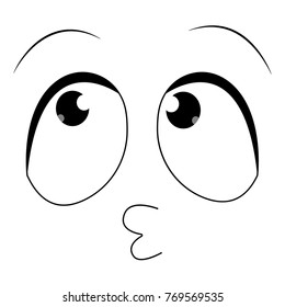 abstract expression face