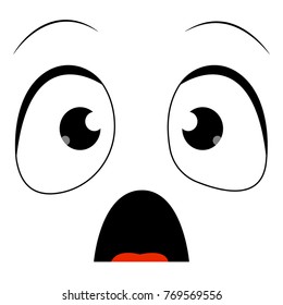 abstract expression face