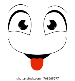 abstract expression face